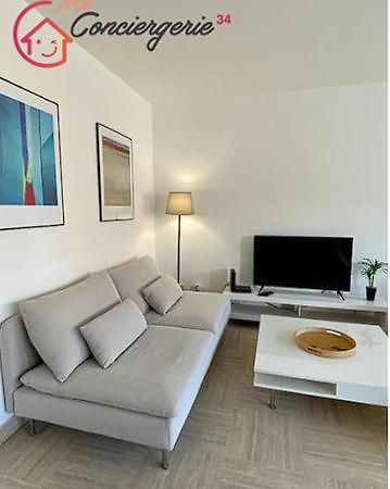 Splendide T3 Haut Standing Avec Parking Prive Montpellier Extérieur photo